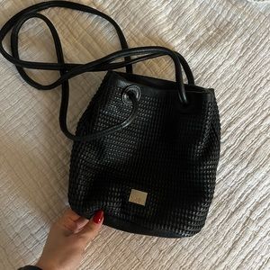 Kooba Leather Woven Slouch Purse On Small Mark See Last Photo
